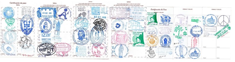 Stempel Jakobsweg 2015